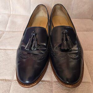 Talbots Navy Size 10M Leighton Brogue Loafer